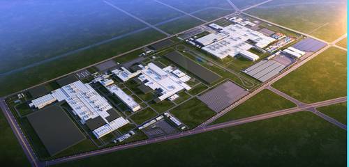 中建三局承建的沈阳华晨宝马(铁西厂区)冲压车间二期机电标段项目开工